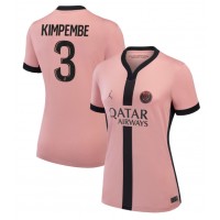 Paris Saint-Germain Presnel Kimpembe #3 Tredjetrøje Dame 2024-25 Kortærmet